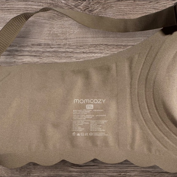 NWOT - Momcozy Nursing Seamless Tan Bra - Picture 4 of 6